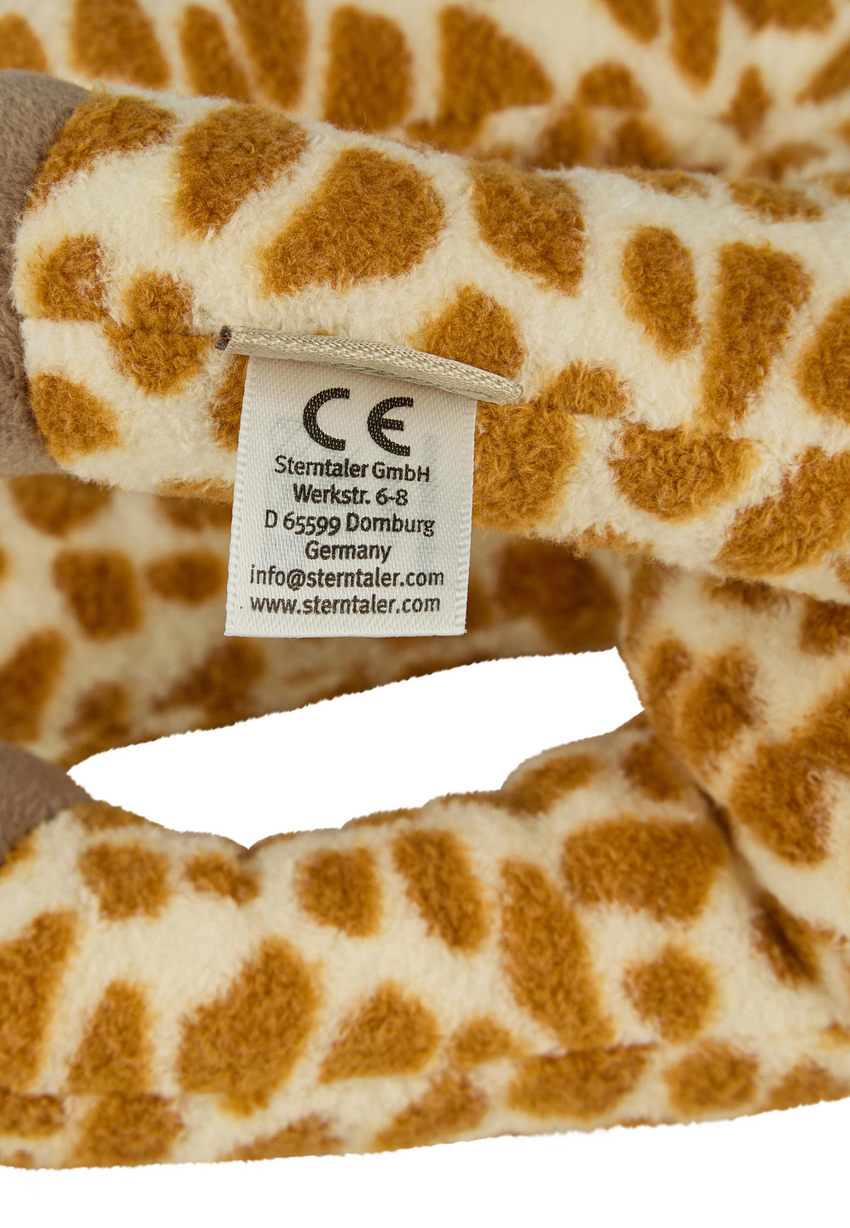 KUSCHELTIER Giraffe Kaya 33/23/8 cm  - Dunkelgelb, Basics, Textil (33/23/8cm) - Sterntaler