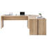 SCHREIBTISCHKOMBINATION - Eichefarben, Design, Holzwerkstoff (241/200/75/80cm) - Xora SCHREIBTISCHKOMBINATION - Eichefarben, Design, Holzwerkstoff (241/200/75/80cm) - Xora