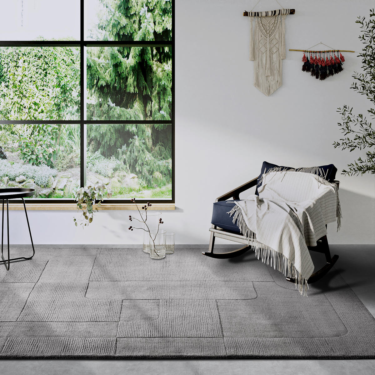 HANDWEBTEPPICH 190/280 cm Kollektion 1906 Grau  - Grau, Design, Textil (190/280cm) - Villeroy & Boch