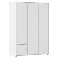 DREHTÜRENSCHRANK in Weiss  - Weiss, Modern, Holzwerkstoff (140/194/53cm) - Rauch Möbel