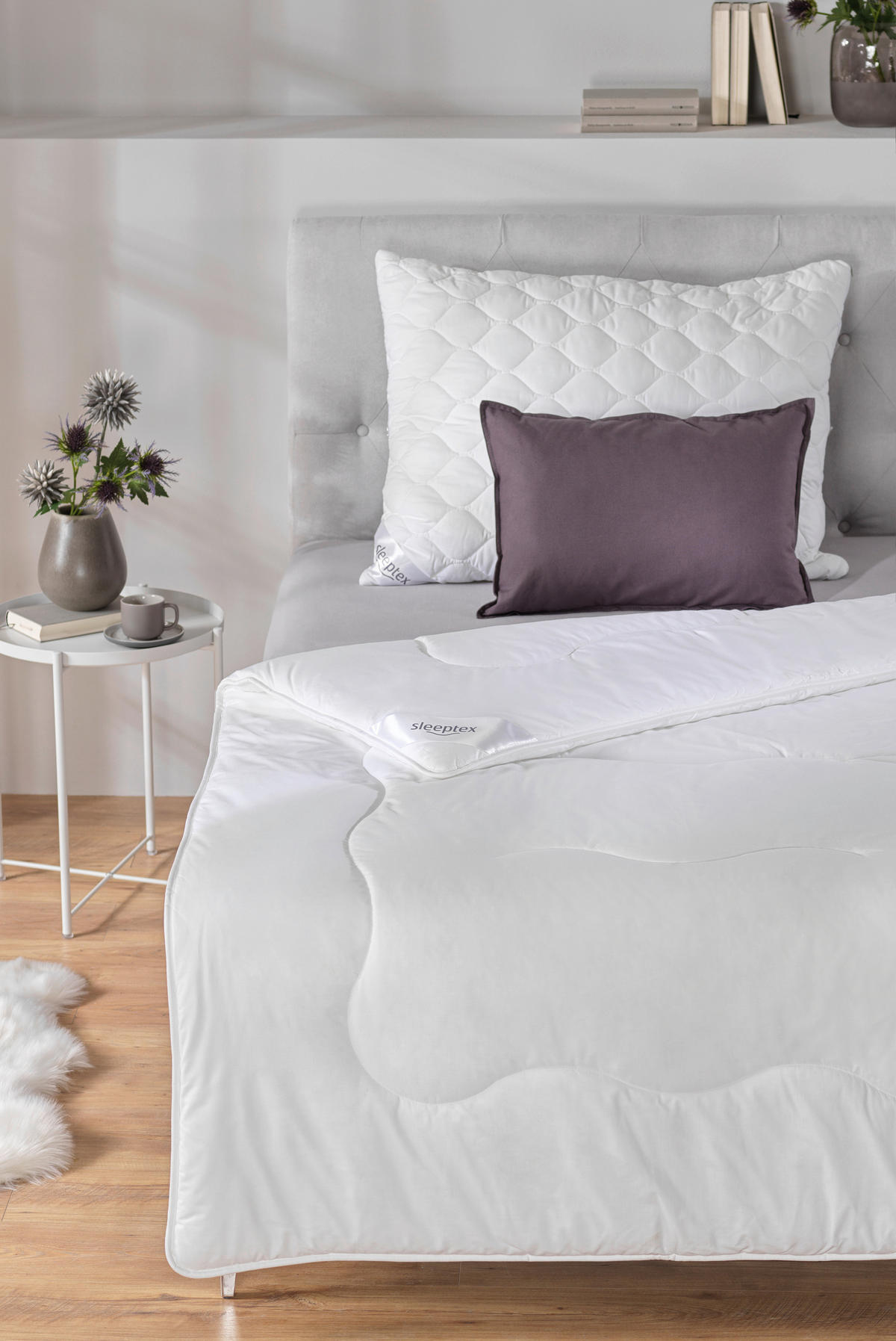 TÉLI PAPLAN 140/200 cm  - fehér, Basics, textil (140/200cm) - Sleeptex