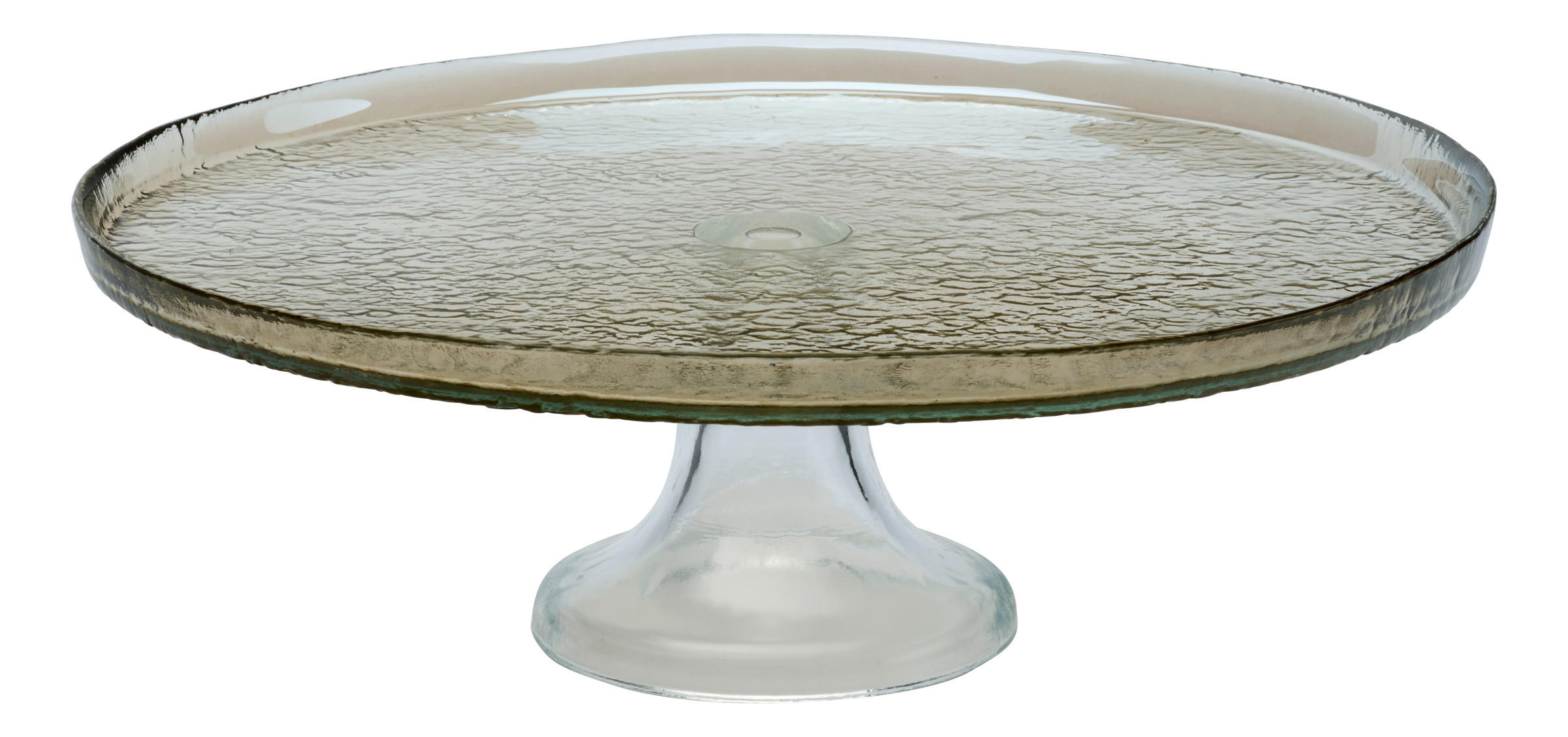 PLATTE - Braun, KONVENTIONELL, Glas (28/9cm) - Ritzenhoff Breker