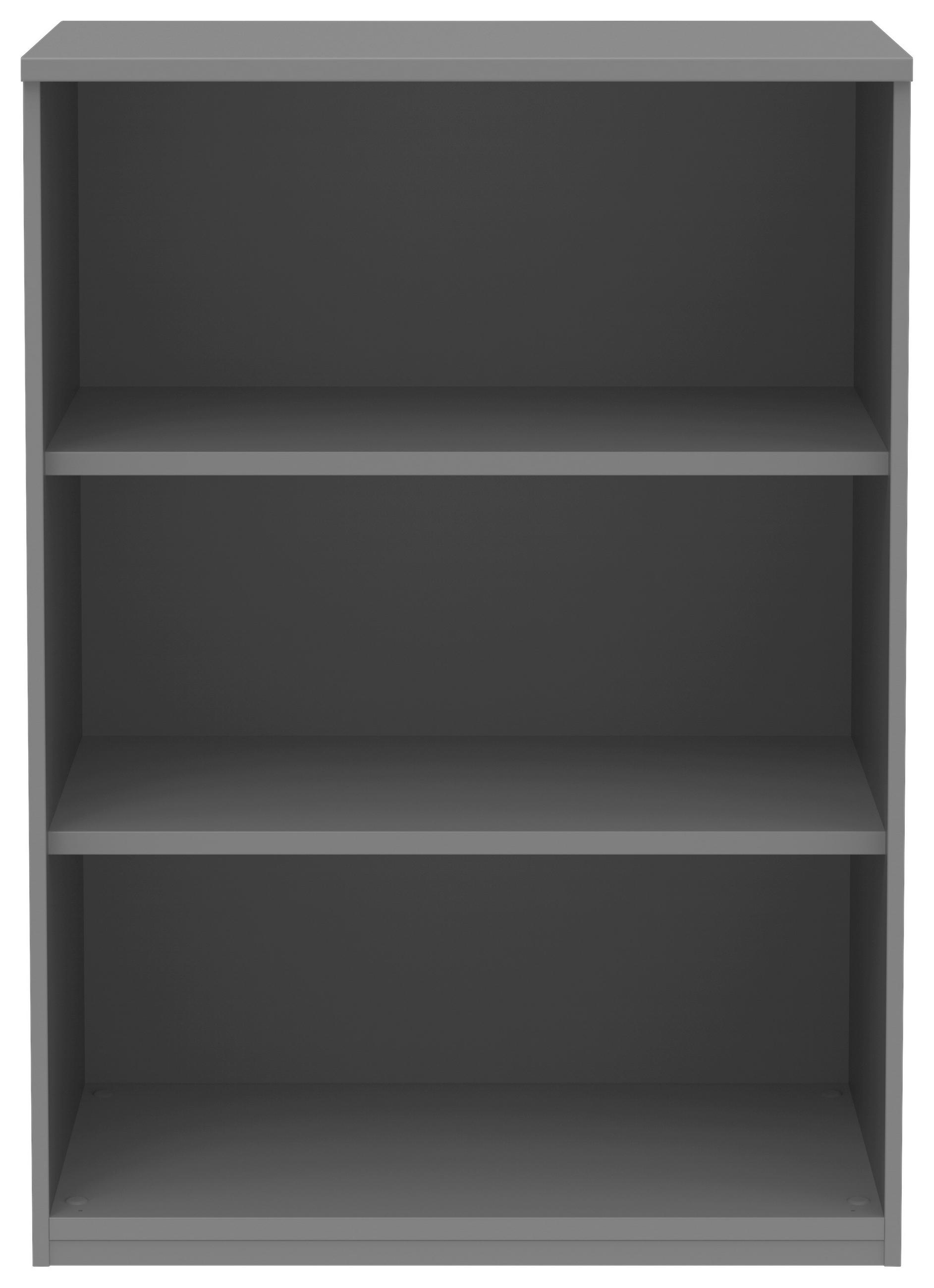 AKTENREGAL 80/111,7/43 cm  - Grau, KONVENTIONELL, Holzwerkstoff (80/111,7/43cm) - Moderano