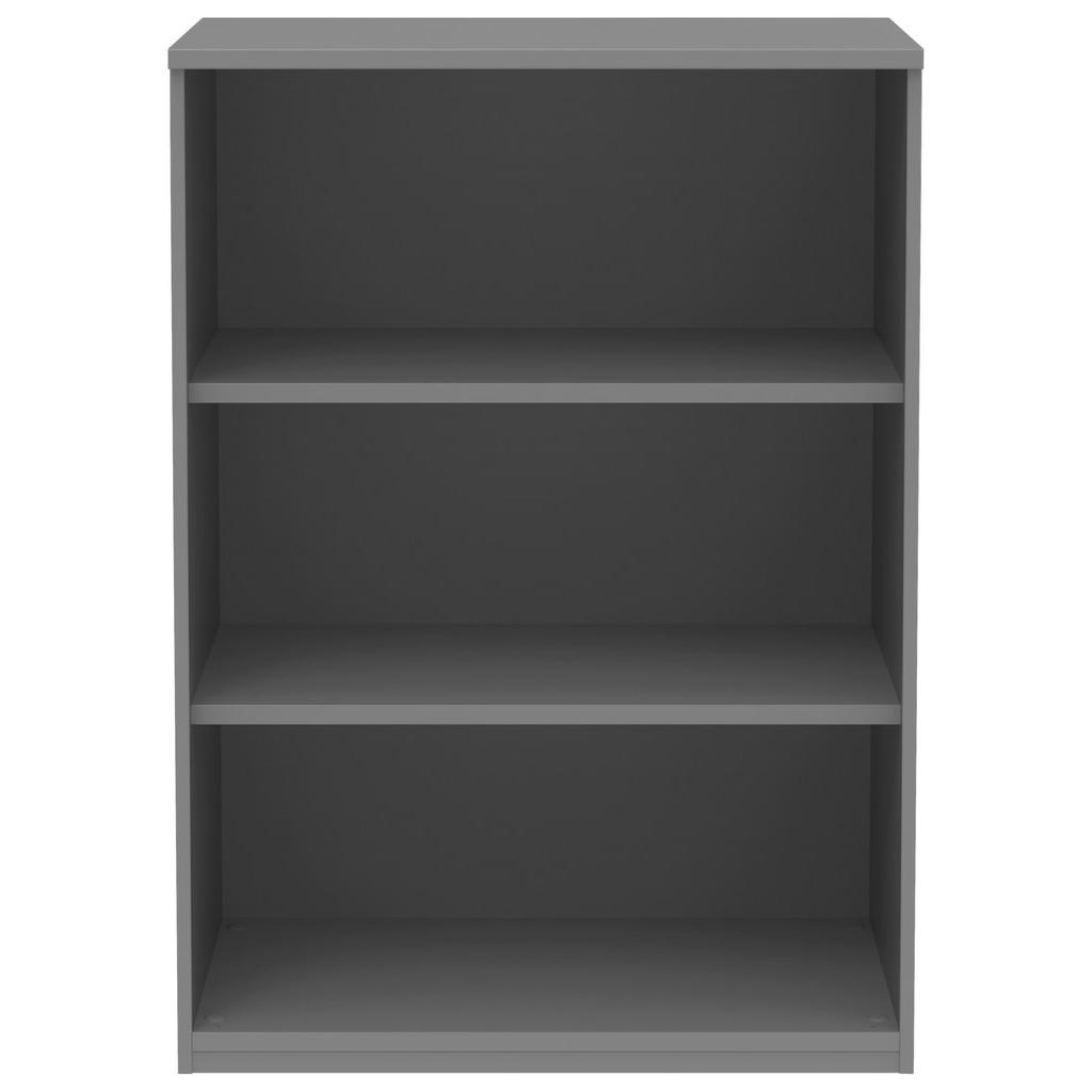 Thumbnail - Moderano Aktenregal, Grau, Holzwerkstoff, 2 Fächer, 80x111.7x43 cm, Made in Germany, Typenauswahl, in verschiedenen Größ...