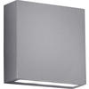 LED-WANDLEUCHTE   - Titanfarben, Design, Metall (14,0/14,0/5,0cm) - Trio Leuchten