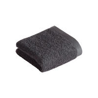 GÄSTETUCH High Line Graphitfarben 30/30 cm  - Graphitfarben, Basics, Textil (30/30cm) - Vossen