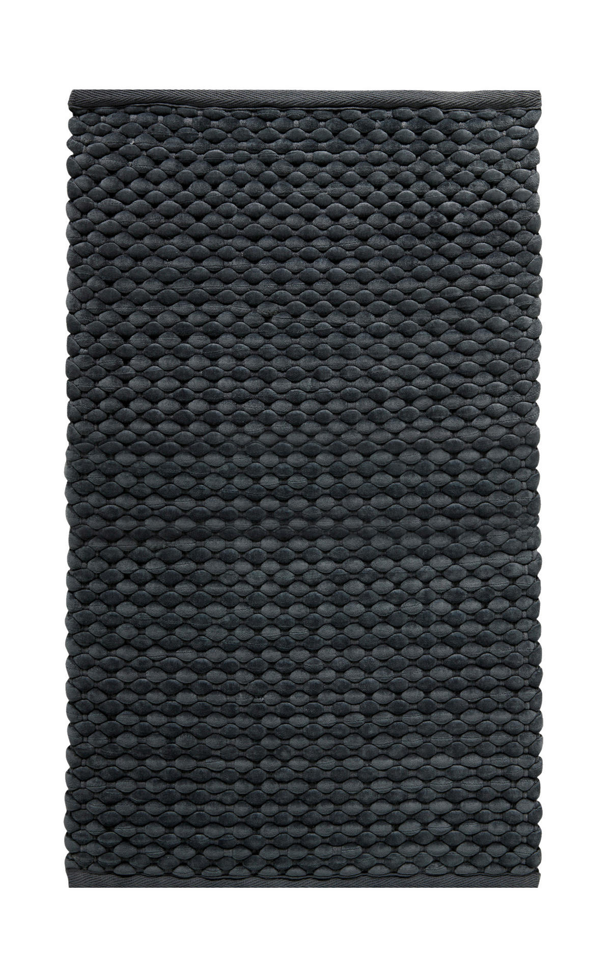 BADTEPPICH Anthrazit 60/100 cm  - Anthrazit, Basics, Textil (60/100cm) - Aquanova
