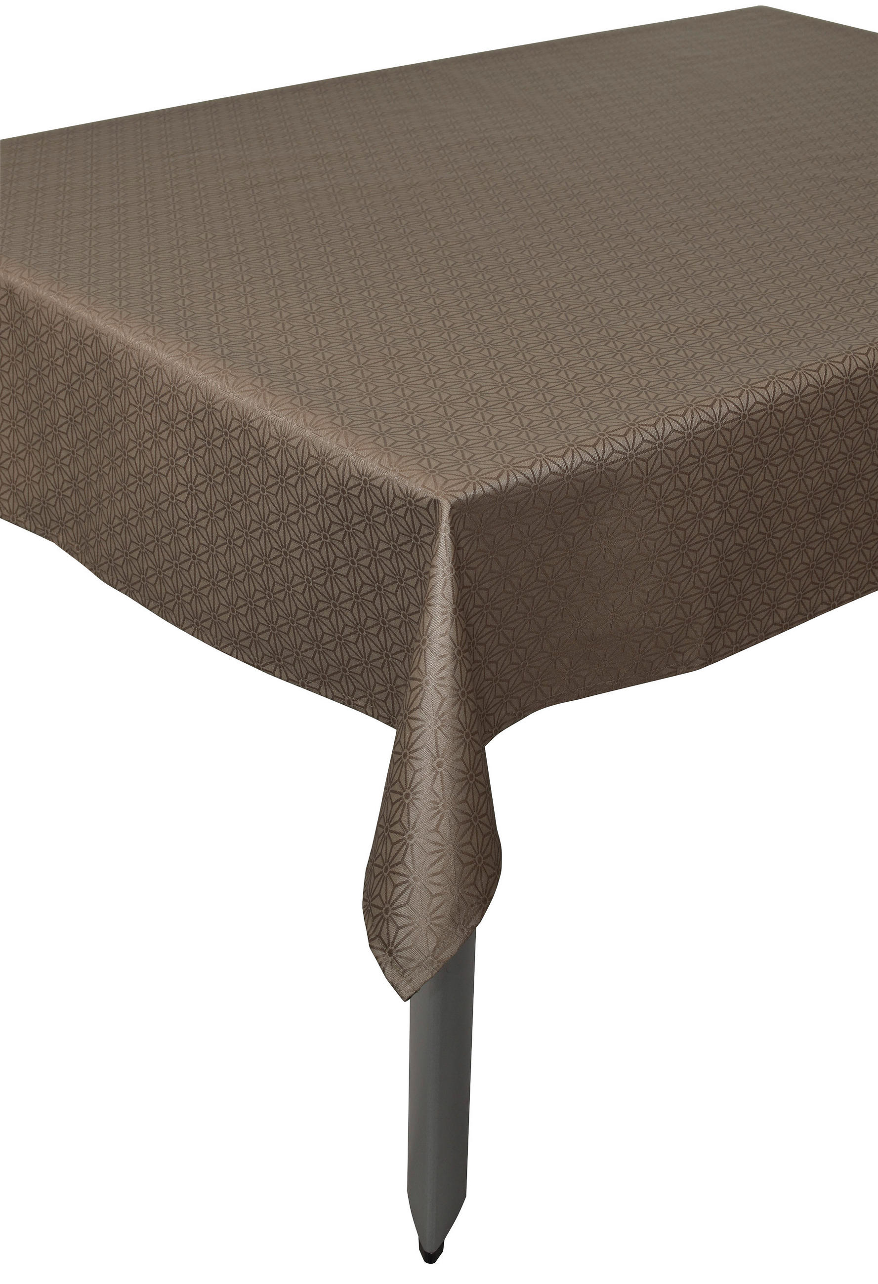 TISCHDECKE 140/200 cm  - Braun, Basics, Textil (140/200cm)