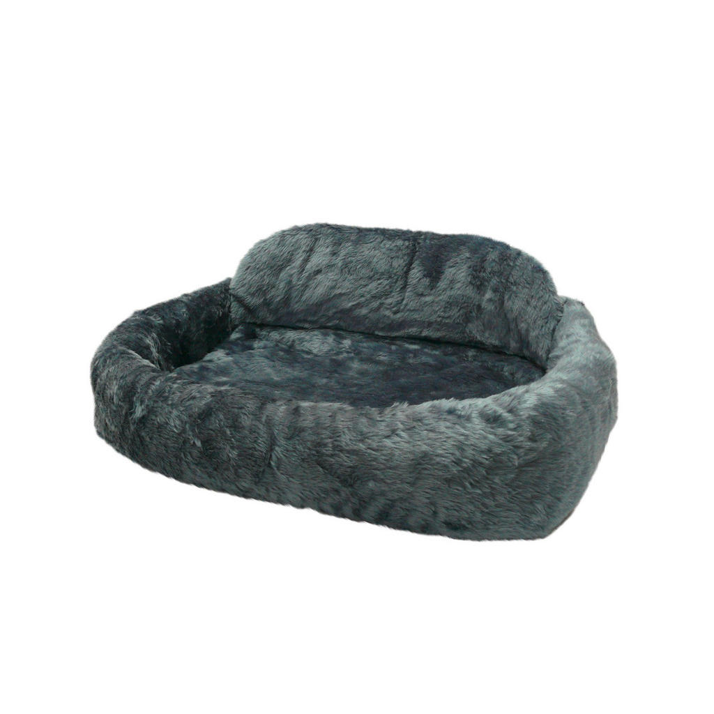 Haustierkissen De Luxe L/b/h: 75x45x21 Cm Blau Waschbar