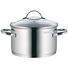 FLEISCHTOPF 3,5 L - Klar/Edelstahlfarben, Design, Glas/Metall (20//cm) - WMF FLEISCHTOPF 3,5 L - Klar/Edelstahlfarben, Design, Glas/Metall (20//cm) - WMF