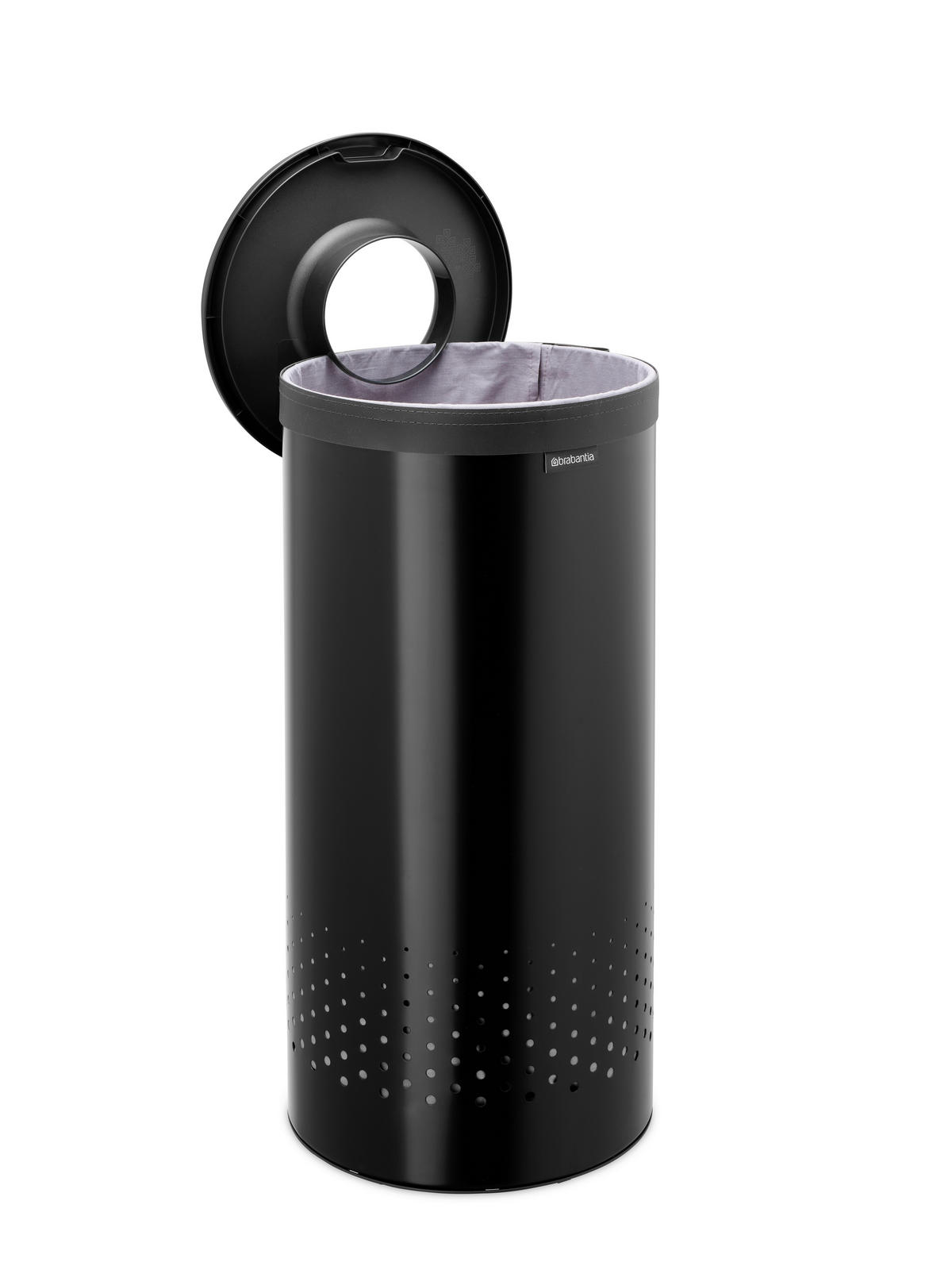 WÄSCHETONNE - Schwarz, Basics (30/30/63,5cm) - Brabantia