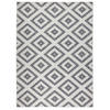 OUTDOORTEPPICH  für Terrasse und Balkon 160/230 cm Twin Creme, Grau  - Creme/Grau, Basics, Kunststoff (160/230cm) - Hanse Home