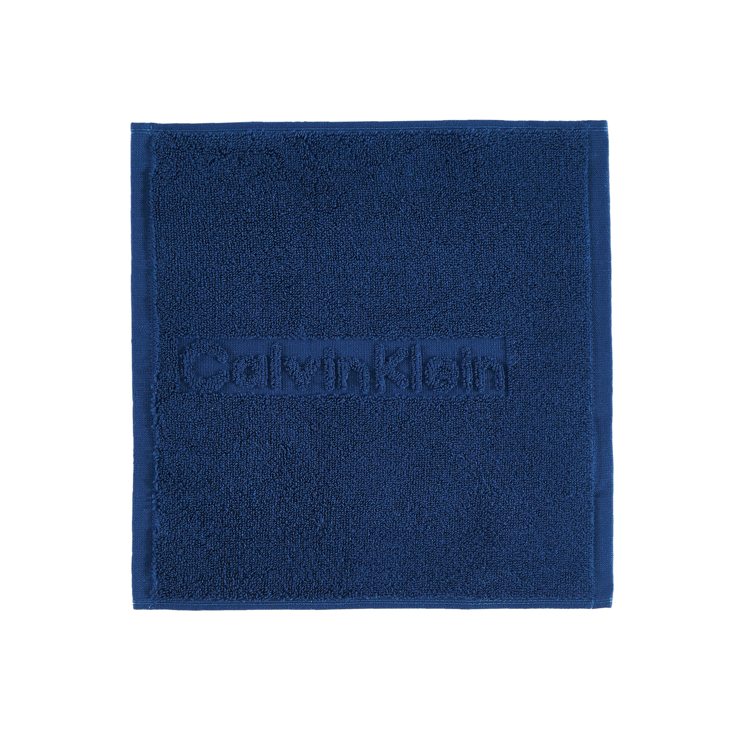 SEIFTUCH Sculpted Logo 2-teilig  - Dunkelblau, Basics, Textil (30/30cm) - Calvin Klein