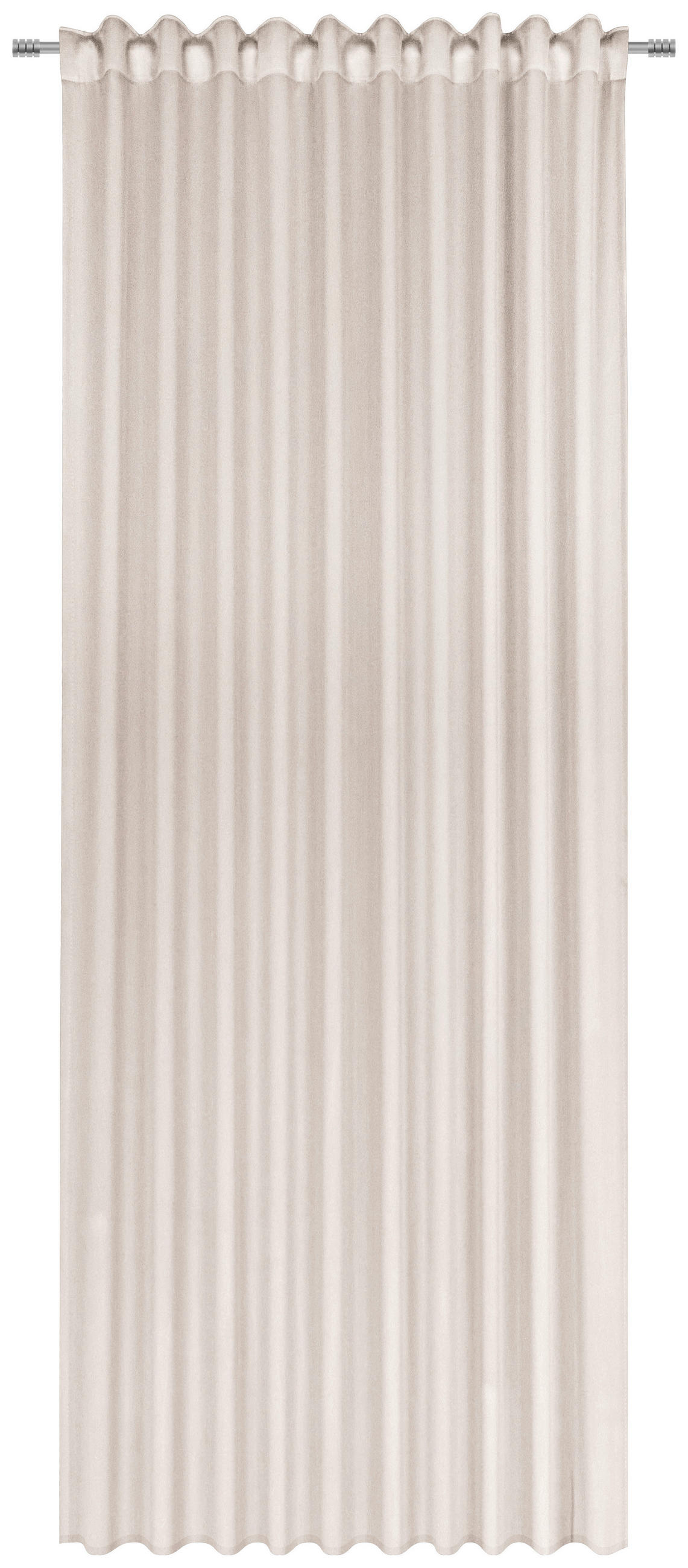 ZAVJESA ZA ZAMRAČIVANJE bijela 140/300 cm - bijela, Basics, tekstil (140/300cm) - Esposa