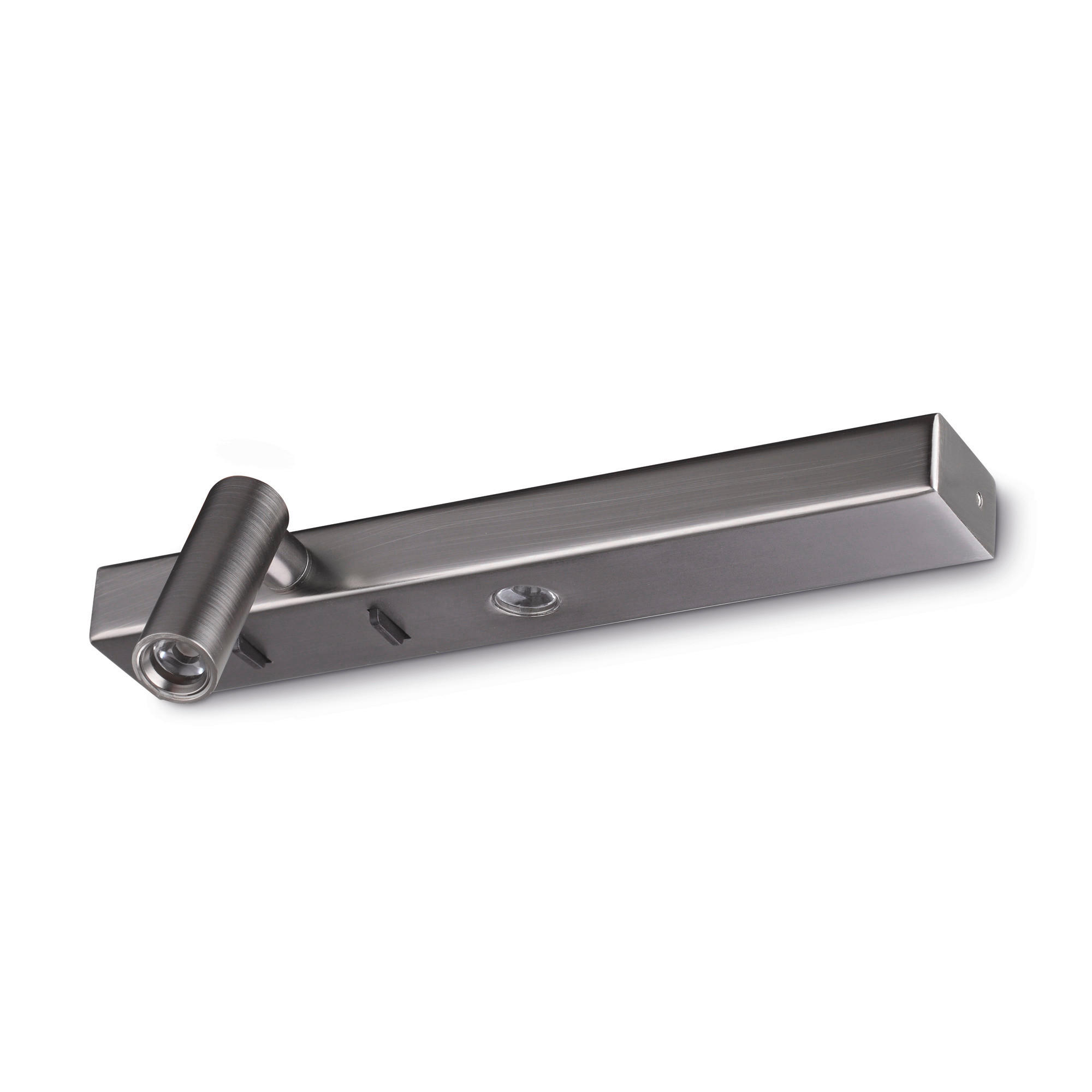 LED-WANDLEUCHTE 22/6/6,5 cm   - Nickelfarben, Basics, Metall (22/6/6,5cm) - Ideal Lux