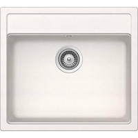 SPÜLE MONN100UPOL  - Weiß, Basics, Stein (57/29/51cm) - Schock