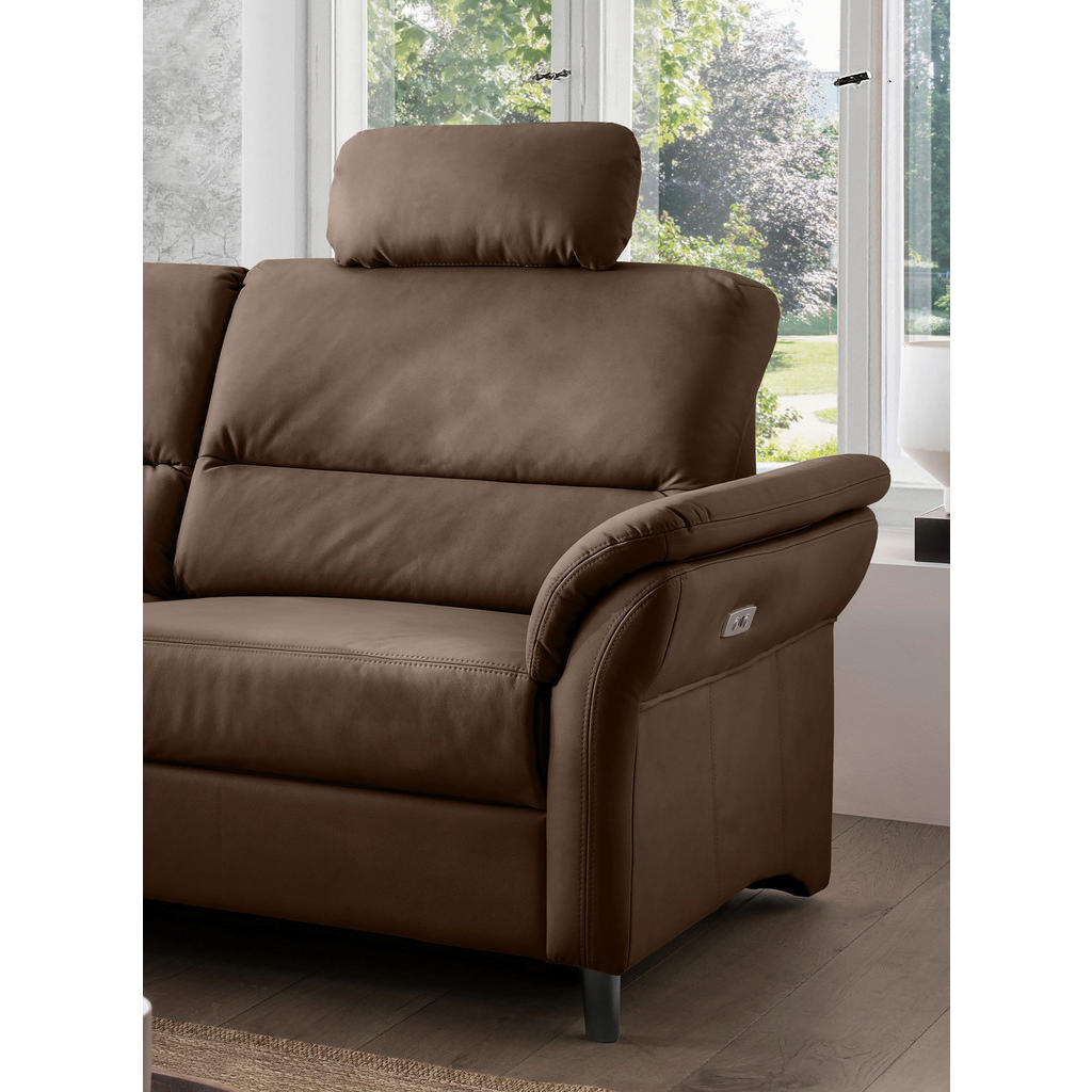 Thumbnail - Livetastic Ecksofa, Braun, Textil, Buche, 5-Sitzer, Ottomane links, L-Form, 266x190 cm, Made in EU, seitenverkehrt erhäl...