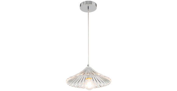 HÄNGELEUCHTE 29/115 cm  - Klar, Trend, Glas/Metall (29/115cm) - Novel