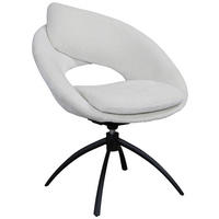 STUHL - Beige/Schwarz, Design, Textil/Metall (69/87,5/66,5cm) - Belluti