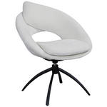 STUHL - Beige/Schwarz, Design, Textil/Metall (69/87,5/66,5cm) - Belluti