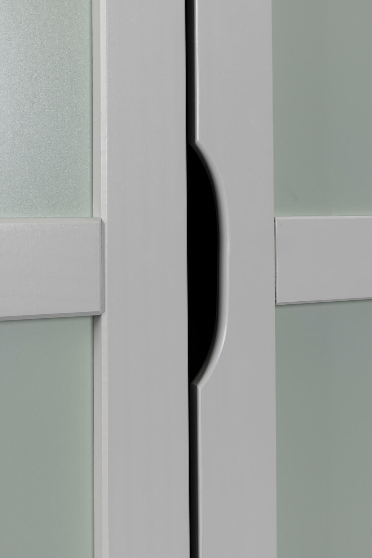DREHTÜRENSCHRANK  in Hellgrau, Salbeigrün  - Salbeigrün/Hellgrau, MODERN, Holz (92/205/59.5cm) - MID.YOU