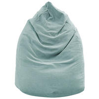 SITZSACK Webstoff 220 L  - Mintgrün, KONVENTIONELL, Textil (65/95/75cm) - Xora