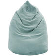 SITZSACK Webstoff 220 L  - Mintgrün, KONVENTIONELL, Textil (65/95/75cm) - Xora