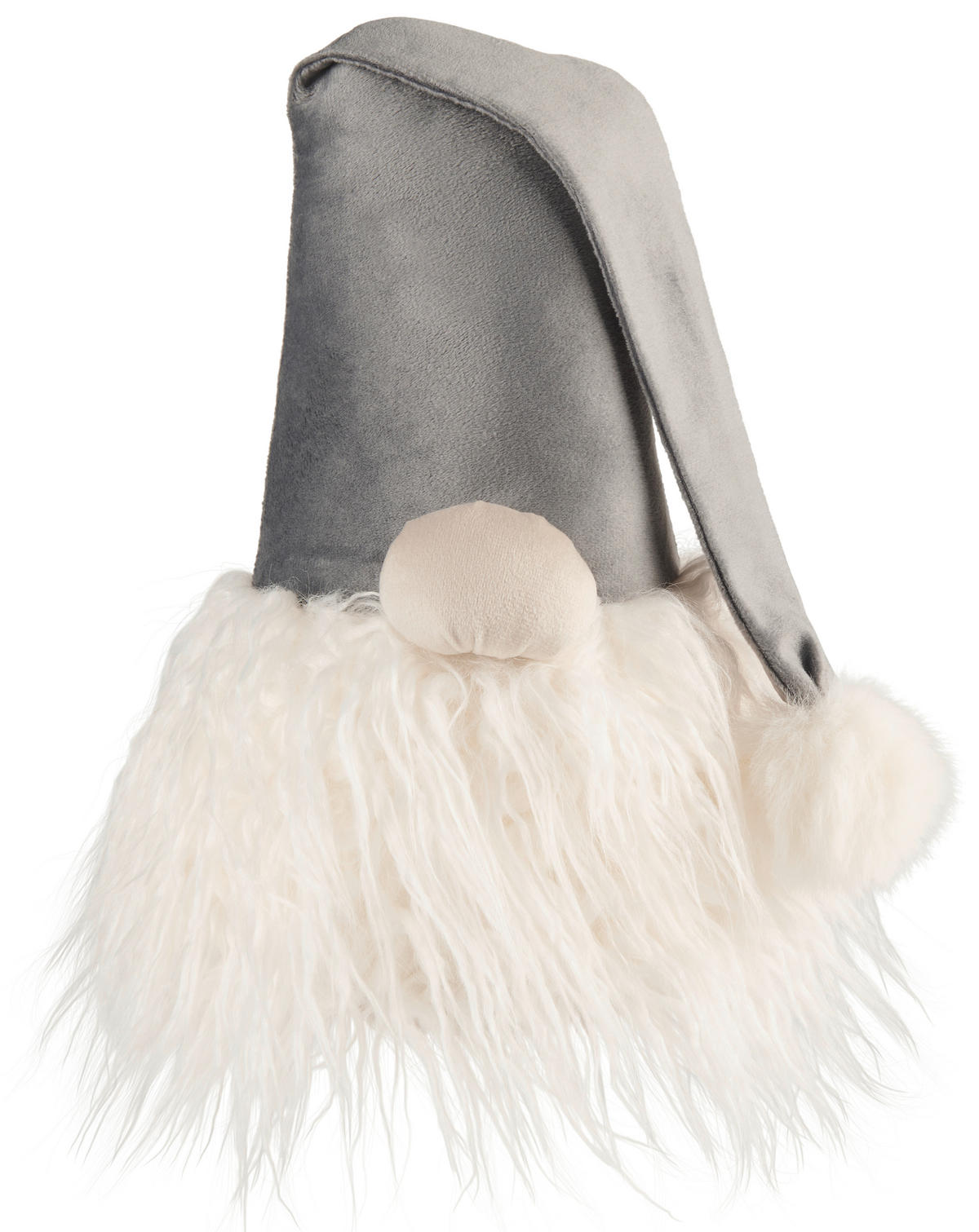 DEKORAČNÍ POLŠTÁŘ 22/14 cm - šedá, Konvenční, textil (22/14cm) - X-Mas