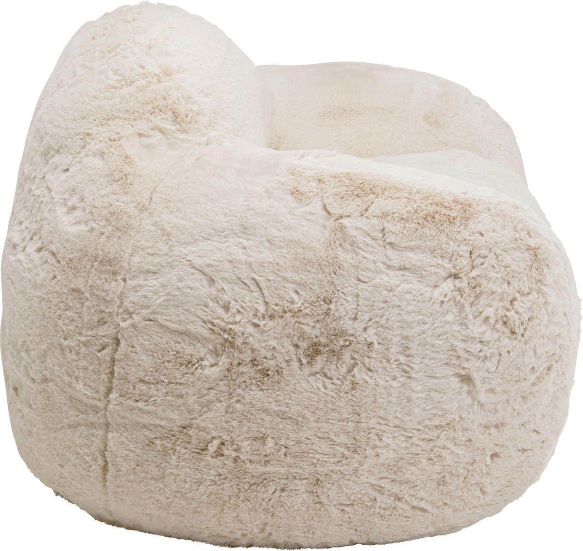 SESSEL in Creme  - Creme, Design, Fell (115/81/104,5cm) - Kare-Design