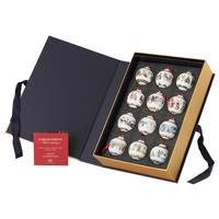 12x MINIKUGEL Sonderedition Motive 2014 - 2025  - Multicolor, Basics, Keramik (22.4/20.4/6.7cm) - Hutschenreuther