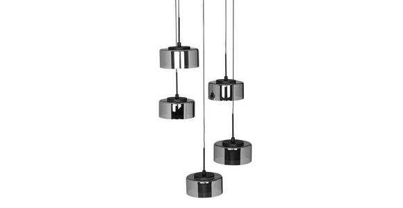 LED-HÄNGELEUCHTE Newark 44/150 cm - Dunkelgrau, Design, Glas (44/150cm) - Dieter Knoll