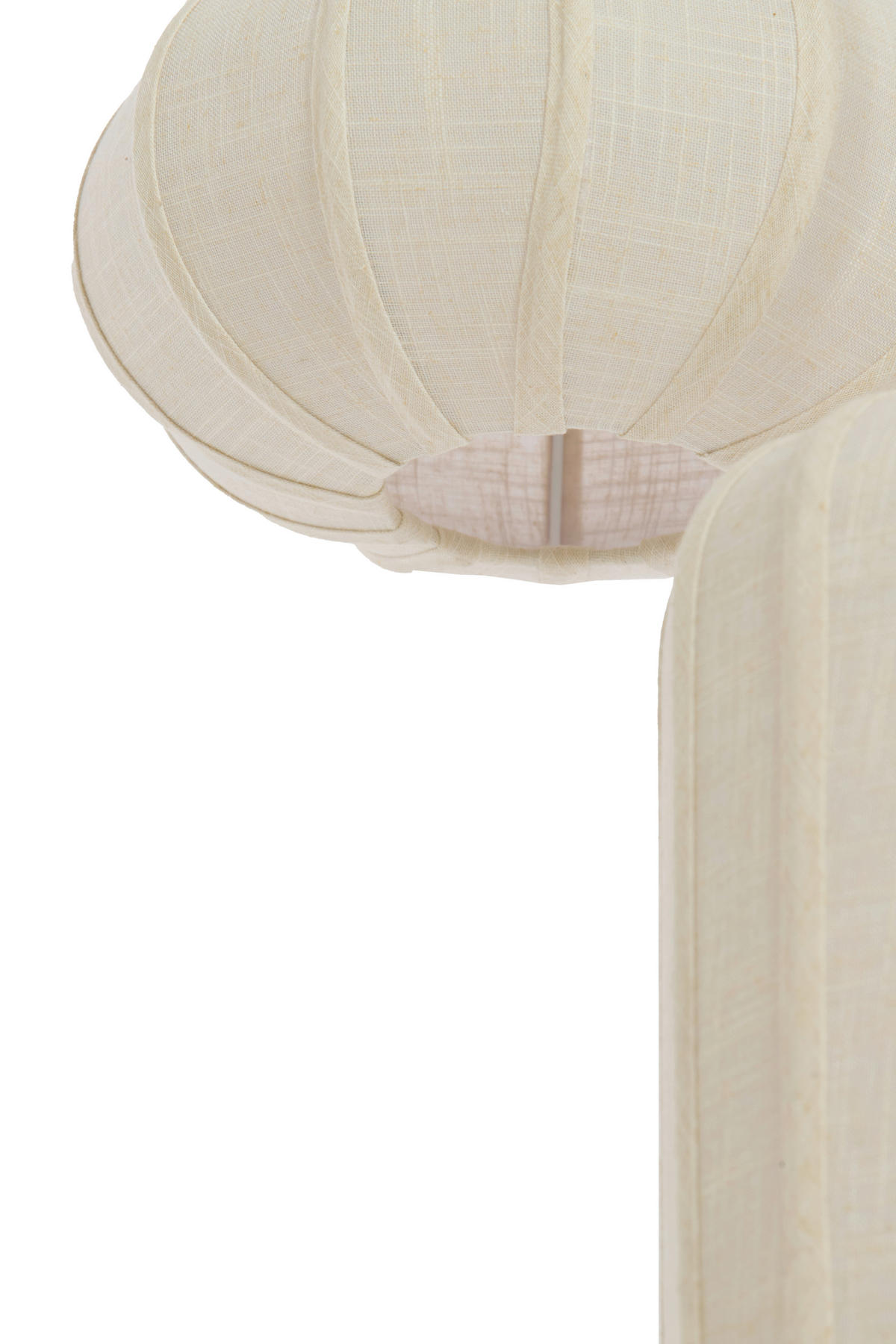 HÄNGELEUCHTE Tufia 38/34/38 cm   - Creme, Design, Kunststoff/Textil (38/34/38cm) - Light & Living