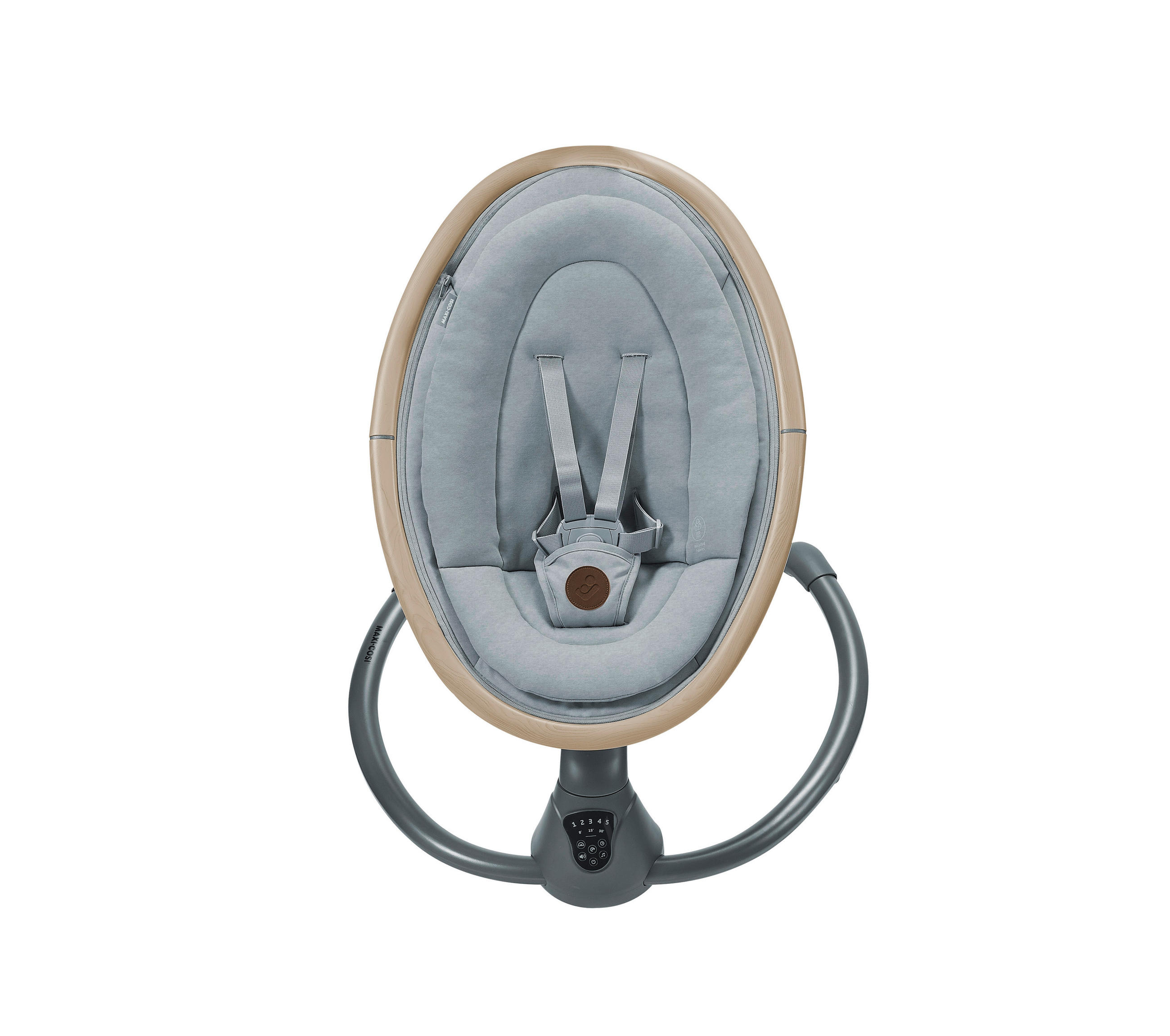 NJIHALICA  Cassia  - siva/crna, Osnovno, tekstil/metal (65/87,5/74cm) - Maxi-Cosi