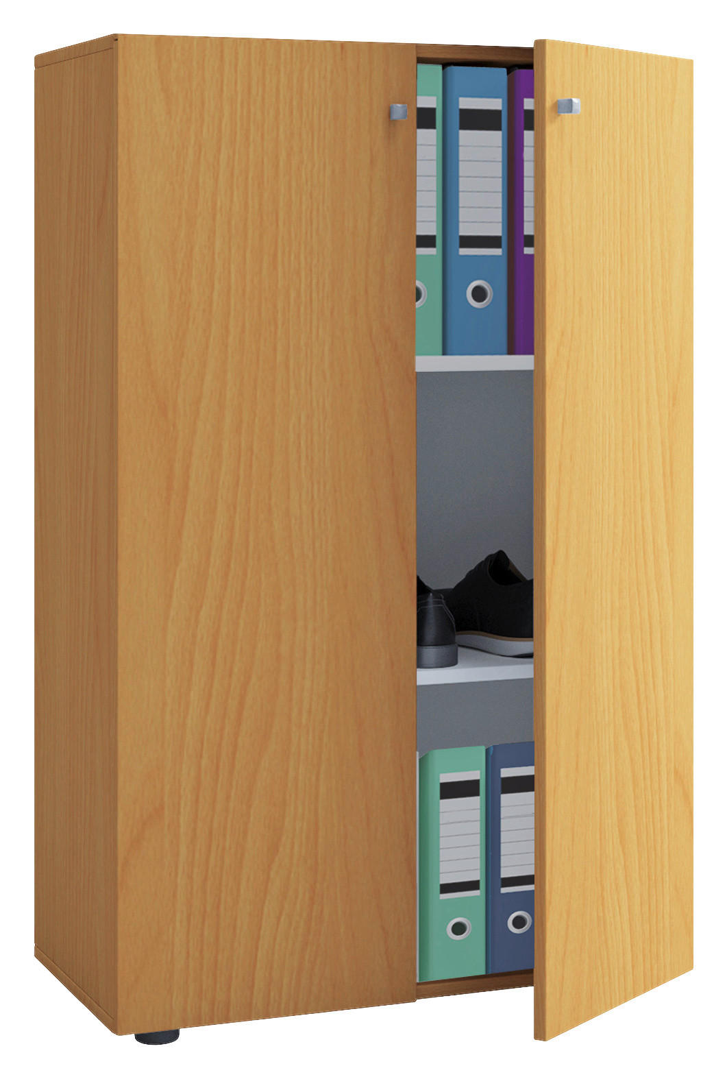 AKTENSCHRANK Buchefarben  - Buchefarben, Basics, Holzwerkstoff (70/110/39cm) - MID.YOU