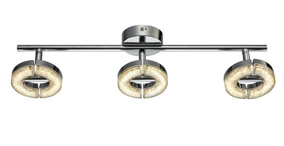LED-STRAHLER - Weiß, Design, Kunststoff/Metall (11/48cm) - Novel