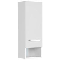 HÄNGESCHRANK 25/71/20 cm  - Silberfarben/Weiß, MODERN, Holzwerkstoff/Metall (25/71/20cm) - MID.YOU