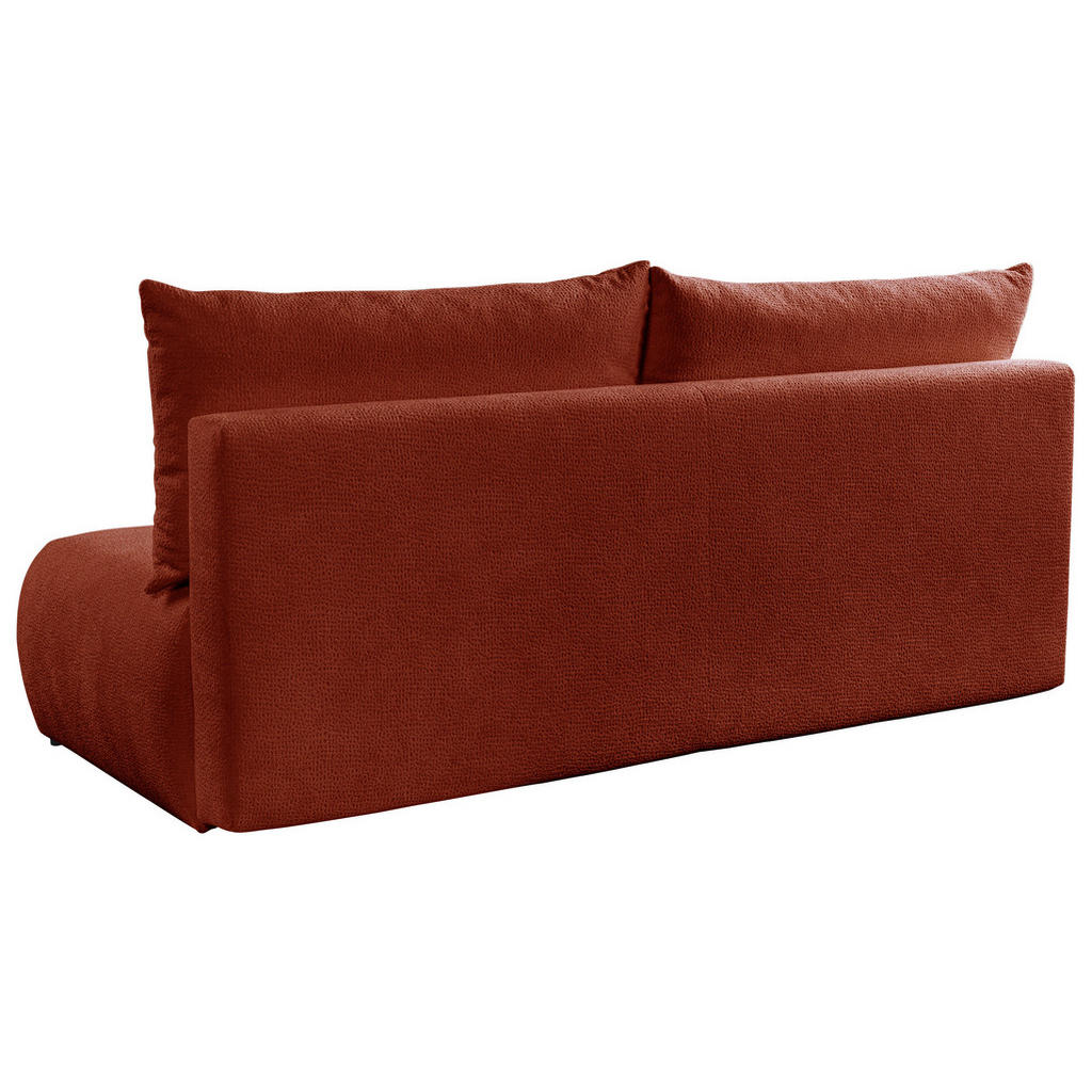 Thumbnail - Mid.you Schlafsofa Milo, Kupfer, Holz, Textil, Kiefer, Hartholz, 3-Sitzer, Füllung: Polyurethan (Pur), Silikon, 209x100x...