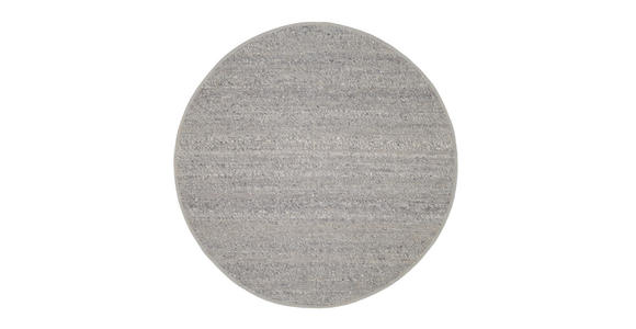 HANDWEBTEPPICH Helsinki Grau  - Grau, Basics, Textil (150/150cm) - Linea Natura