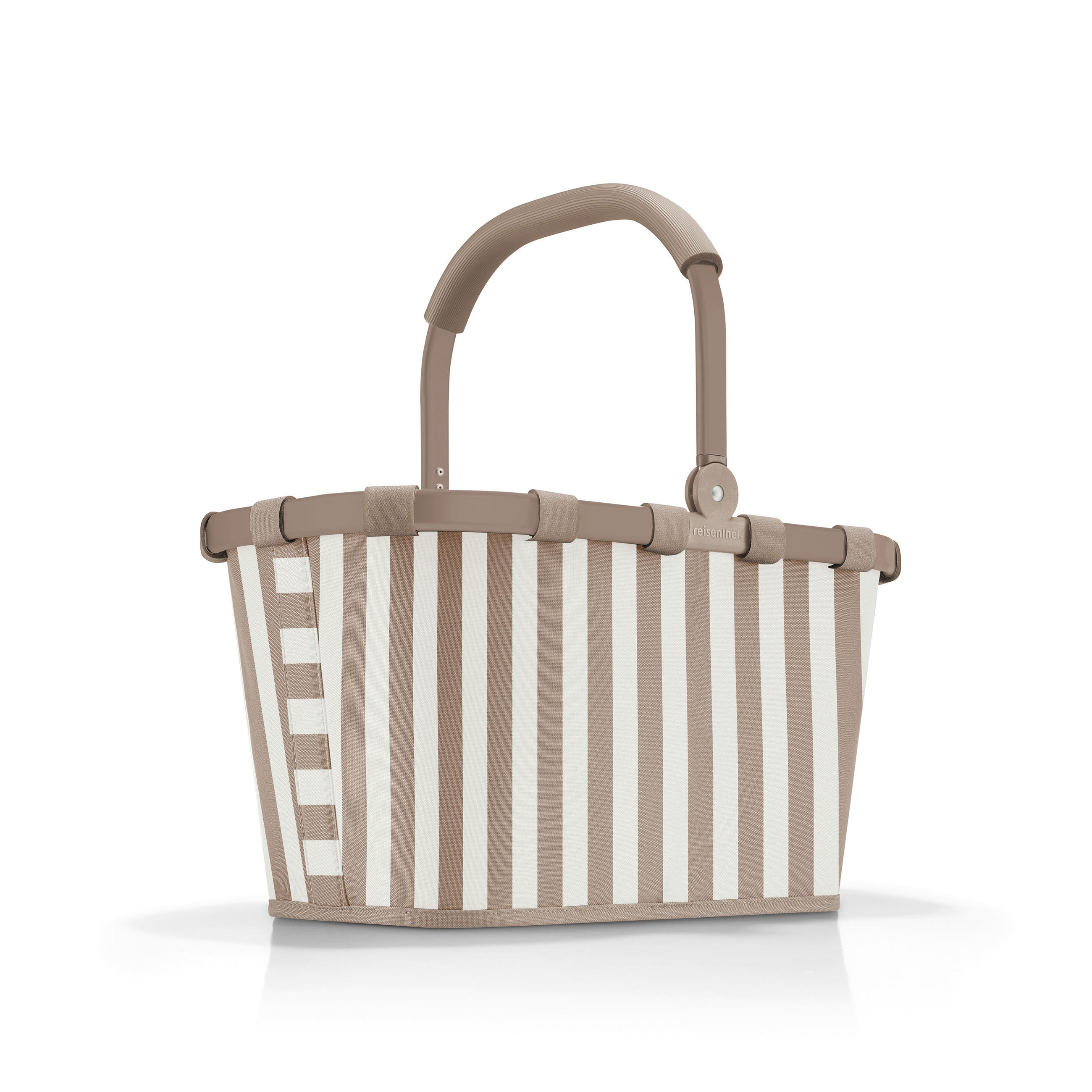Reisenthel Einkaufskorb Carrybag summerstripes coffee Creme 48x29x28 cm