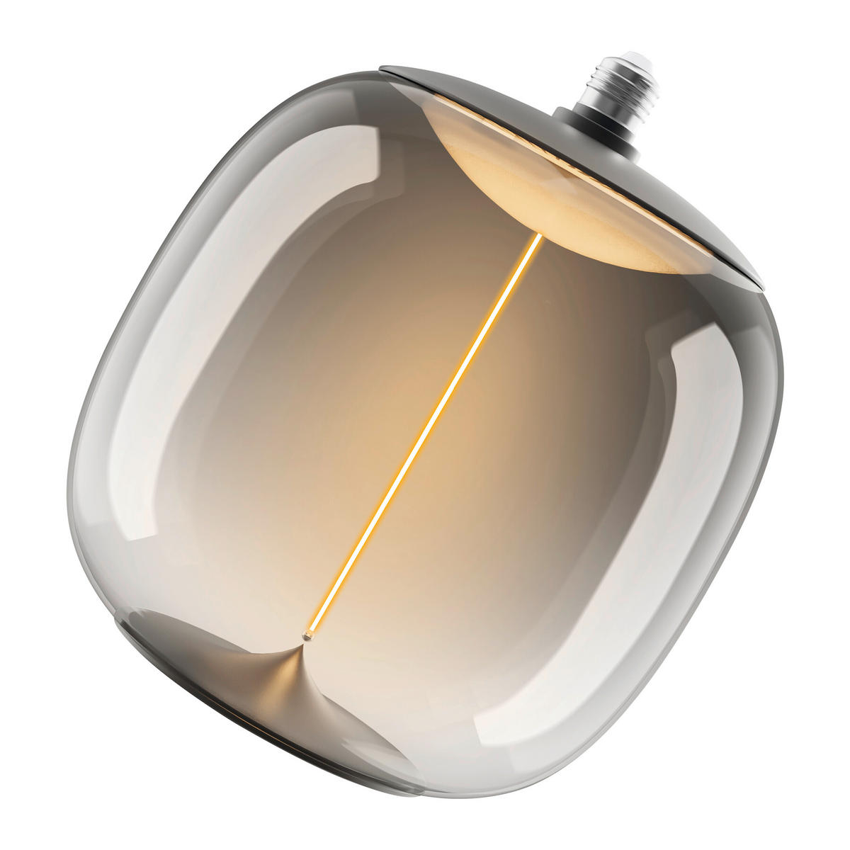 LED-LEUCHTMITTEL   E27 12 W 400 lm  - Grau, KONVENTIONELL, Kunststoff (25/30cm) - Osram