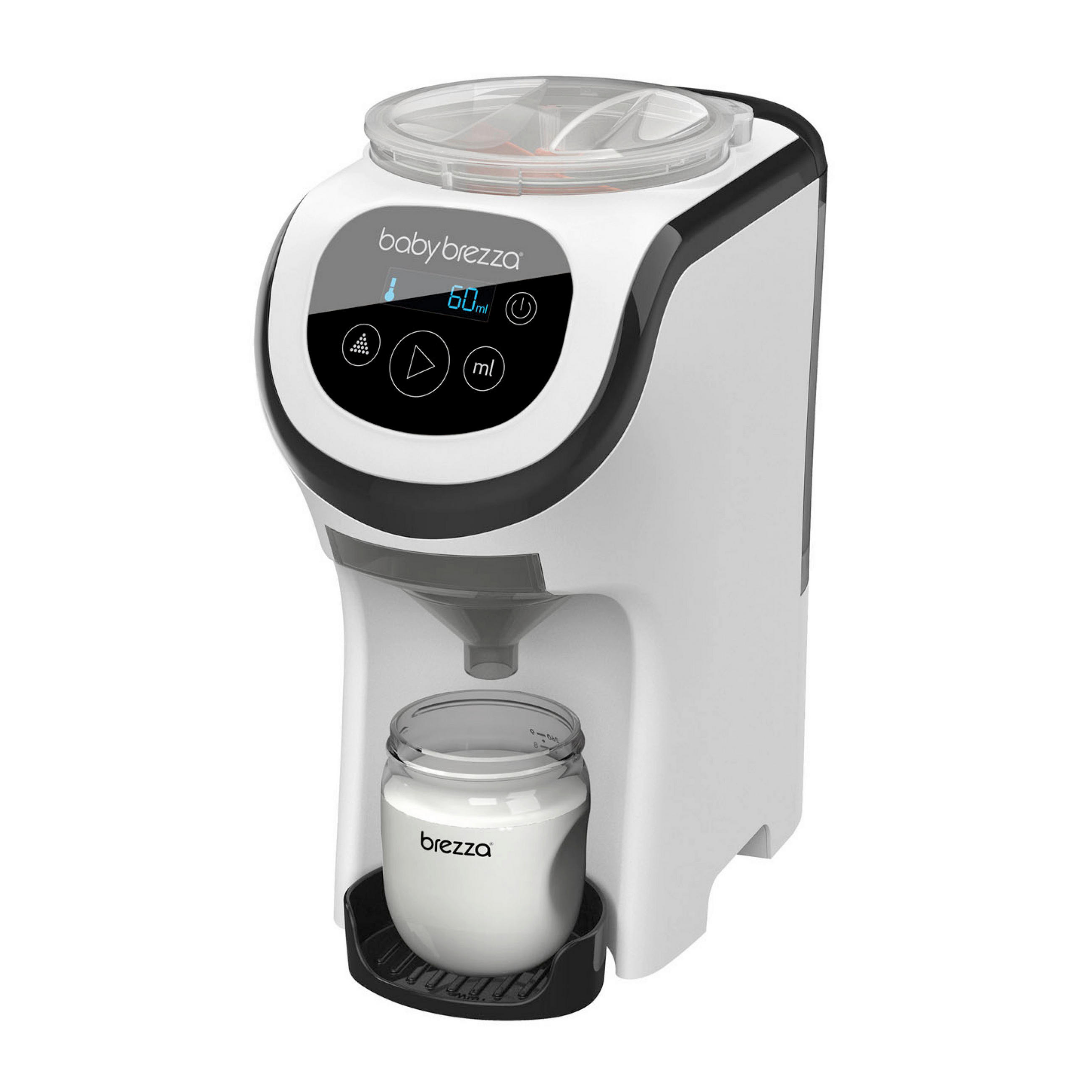 BABYNAHRUNGSZUBEREITER Baby Brezza Formula Pro Mini  - Weiss/Transparent, Basics, Kunststoff (14.8/31.3/27.0cm) - Baby Brezza
