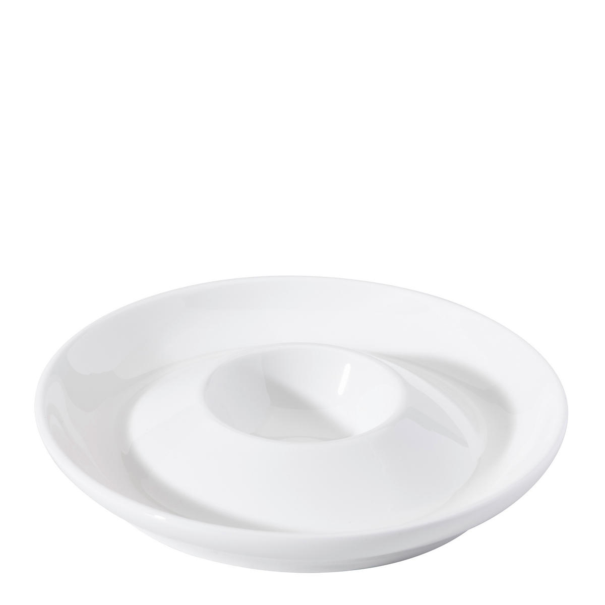 KALÍŠEK NA VEJCE kostní porcelán (bone china) keramika 12,5 cm - bílá, Basics, keramika (12,5cm) - Novel