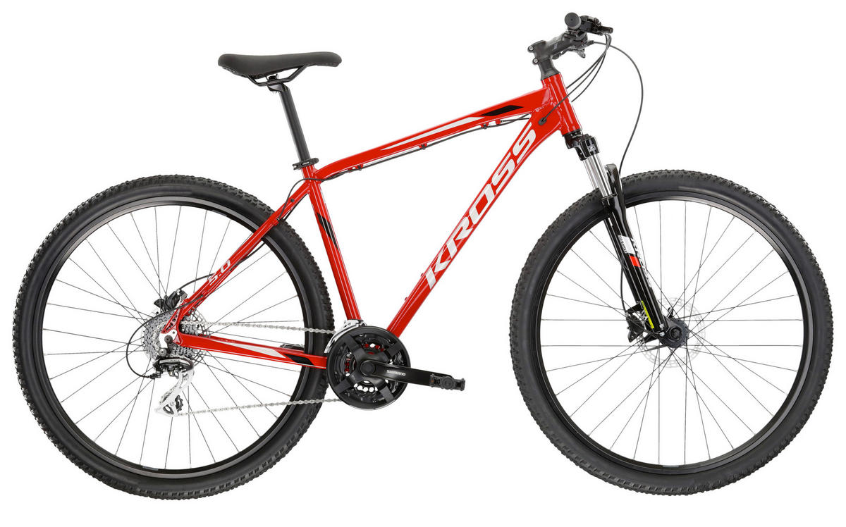 MOUNTAINBIKE 29 Zoll Damen, Herren  - Rot, KONVENTIONELL, Metall (180/50/110cm)