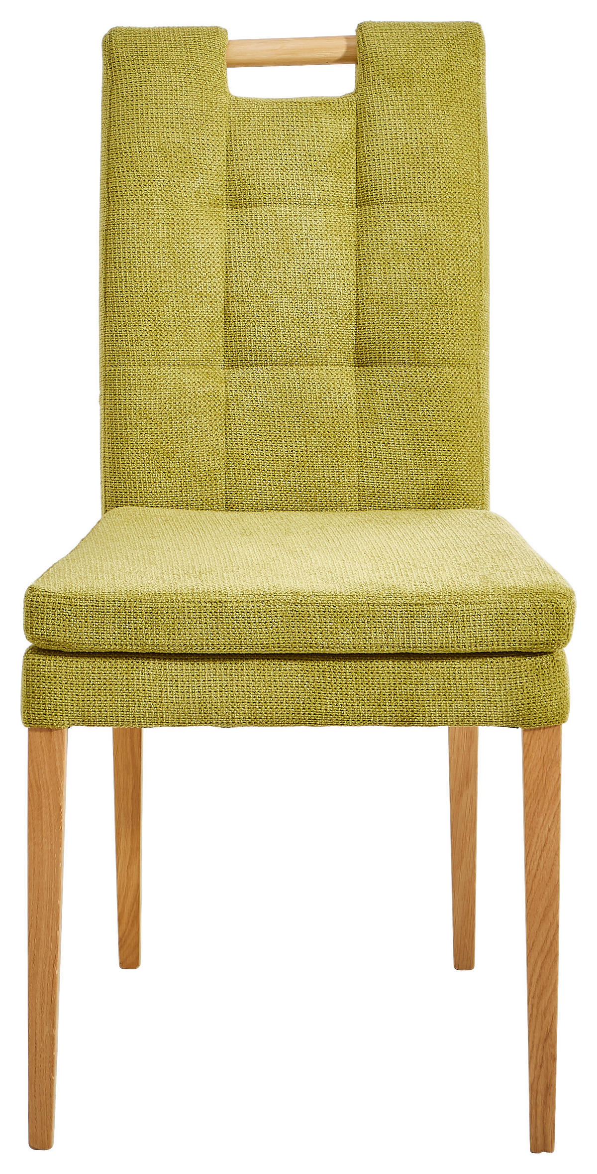 STOLIČKA, 47/91,5/59 cm - olivovozelená/farba duba, Konventionell, drevo/textil (47/91,5/59cm) - Cantus