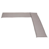 BANKAUFLAGE  Uni  - Beige, Design, Textil (180/6/48cm)