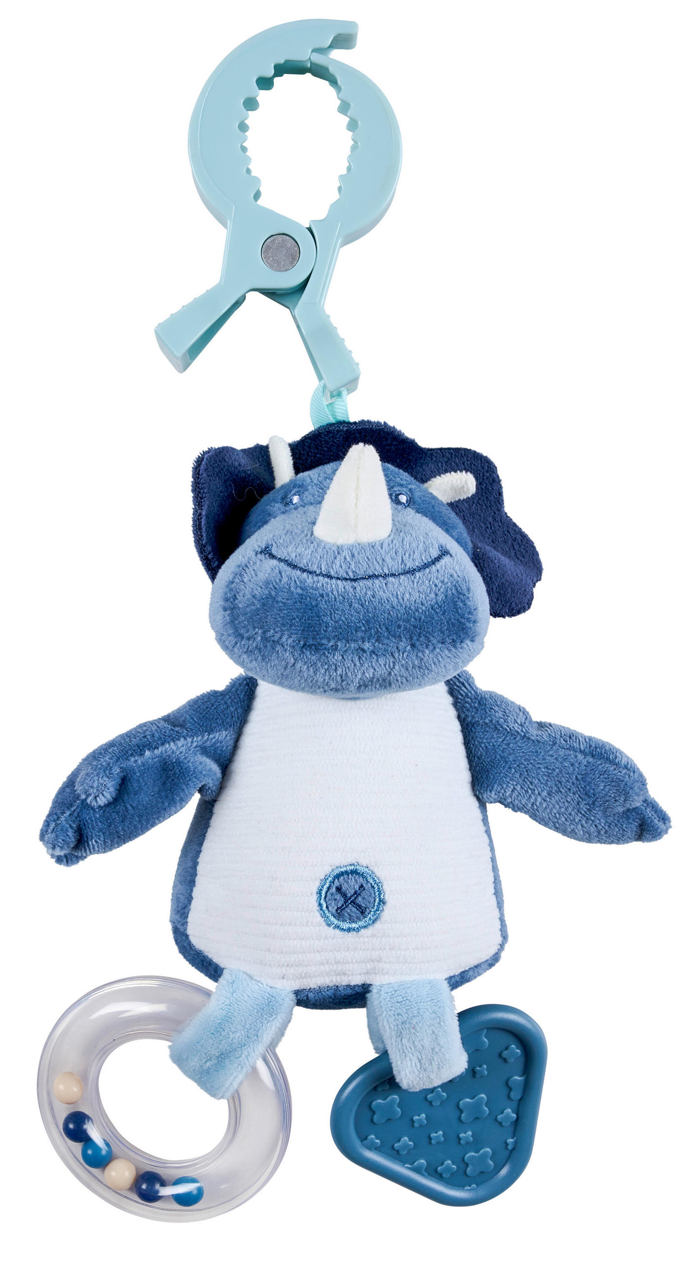 SPIELTIER - Blau, Basics, Kunststoff/Textil (30cm) - Patinio