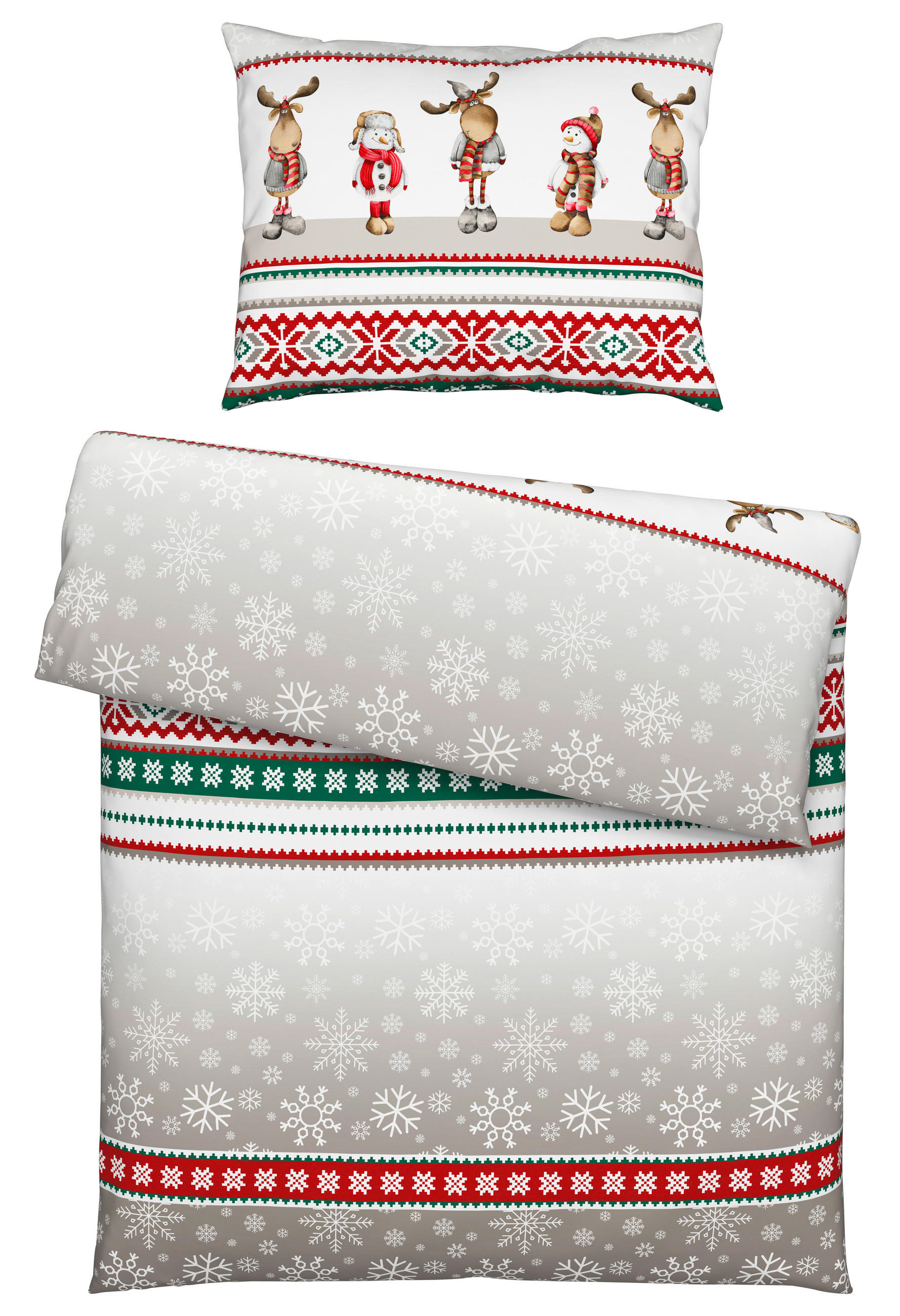 LENJERIE DE PAT 140/200 cm  - roșu, Konventionell, textil (140/200cm) - Esposa