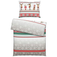 POSTELJINA 140/200 cm flanel crvena  - crvena, Konvencionalno, tekstil (140/200cm) - Esposa