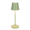 STOLNÍ LAMPA NA BATERIE 11/35 cm - zelená, Trend, kov (11/35cm) - Novel
