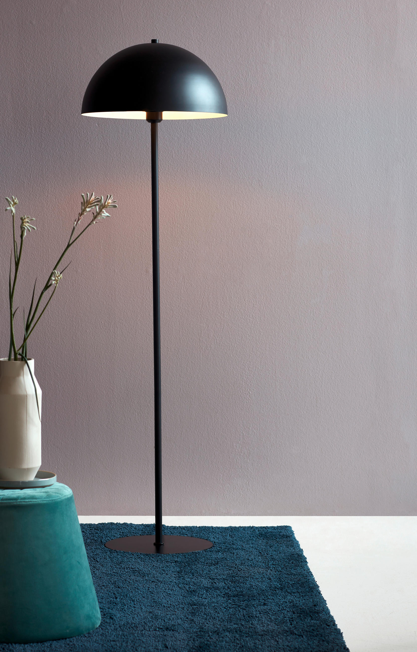 STEHLEUCHTE 40/140 cm - Schwarz, Basics, Metall (40/140cm) - Nordlux